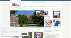 Desktop Screenshot of kreis-ploen.de